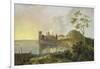 Summer Evening (Caernarvon Castle) c.1764-65-Richard Wilson-Framed Giclee Print