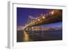 Summer Evening Cityscape San Francisco - Bay Bridge-Vincent James-Framed Photographic Print