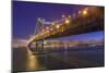 Summer Evening Cityscape San Francisco - Bay Bridge-Vincent James-Mounted Photographic Print