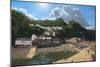 Summer Evening Clovelly North Devon-Richard Harpum-Mounted Art Print