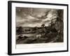 Summer Evening, from Various Subjects of Landscape Characteristic of English Scenery-John Constable-Framed Giclee Print