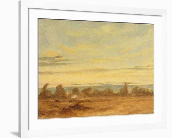 Summer - Evening Landscape-John Constable-Framed Giclee Print