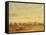 Summer - Evening Landscape-John Constable-Framed Stretched Canvas