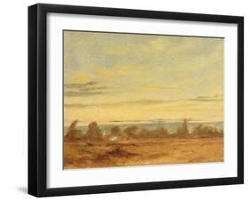 Summer - Evening Landscape-John Constable-Framed Giclee Print