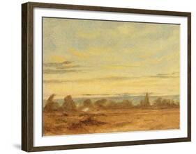 Summer - Evening Landscape-John Constable-Framed Giclee Print