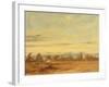 Summer - Evening Landscape-John Constable-Framed Giclee Print