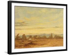 Summer - Evening Landscape-John Constable-Framed Giclee Print