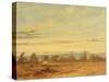 Summer - Evening Landscape-John Constable-Stretched Canvas