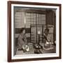 Summer Evening Meal at a Hotel, Hiroshima, Japan, 1904-Underwood & Underwood-Framed Photographic Print