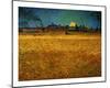 Summer Evening Near Arles-Vincent van Gogh-Mounted Giclee Print