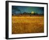 Summer Evening Near Arles-Vincent van Gogh-Framed Giclee Print