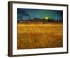 Summer Evening Near Arles-Vincent van Gogh-Framed Giclee Print