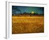 Summer Evening Near Arles-Vincent van Gogh-Framed Giclee Print