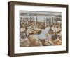 Summer Evening on the Alster-River, Hamburg-Max Liebermann-Framed Giclee Print