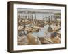 Summer Evening on the Alster-River, Hamburg-Max Liebermann-Framed Giclee Print