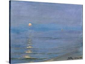 Summer Evening, Skagen, 1908-Peder Severin Kröyer-Stretched Canvas