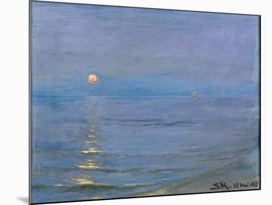 Summer Evening, Skagen, 1908-Peder Severin Kröyer-Mounted Giclee Print