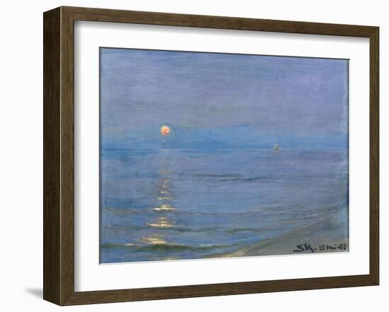 Summer Evening, Skagen, 1908-Peder Severin Kröyer-Framed Giclee Print