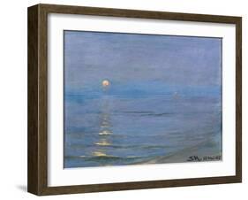 Summer Evening, Skagen, 1908-Peder Severin Kröyer-Framed Giclee Print