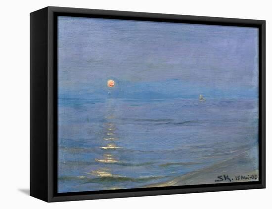 Summer Evening, Skagen, 1908-Peder Severin Kröyer-Framed Stretched Canvas