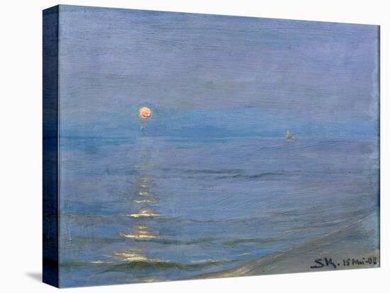 Summer Evening, Skagen, 1908-Peder Severin Kröyer-Stretched Canvas