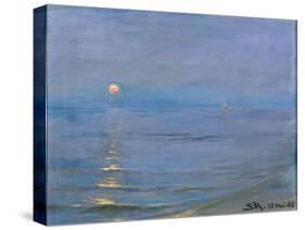 Summer Evening, Skagen, 1908-Peder Severin Kröyer-Stretched Canvas