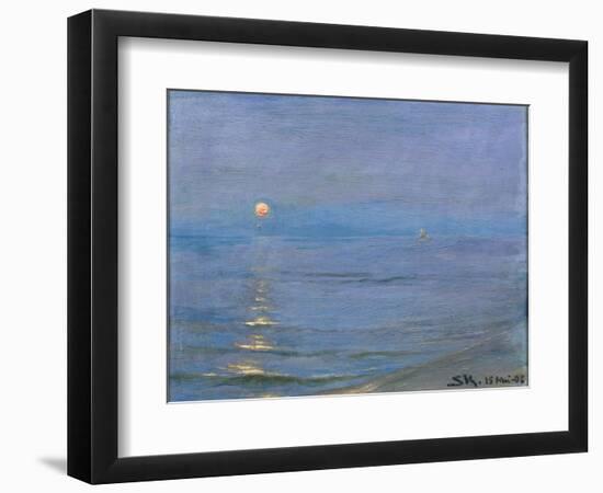 Summer Evening, Skagen, 1908-Peder Severin Kröyer-Framed Giclee Print