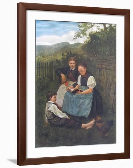 Summer Evening-Hans Thoma-Framed Collectable Print
