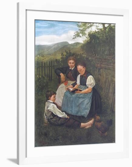 Summer Evening-Hans Thoma-Framed Collectable Print