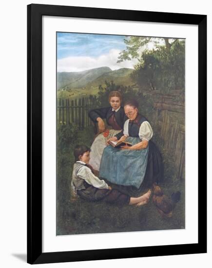 Summer Evening-Hans Thoma-Framed Collectable Print