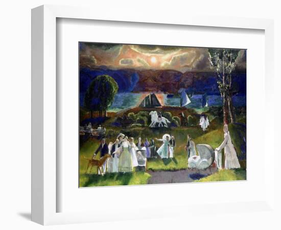 Summer Fantasy, 1924-George Wesley Bellows-Framed Giclee Print