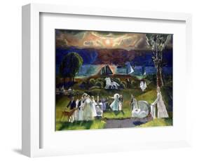 Summer Fantasy, 1924-George Wesley Bellows-Framed Giclee Print