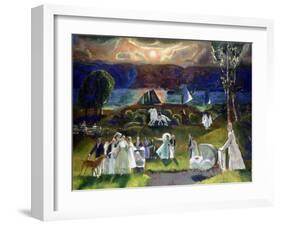 Summer Fantasy, 1924-George Wesley Bellows-Framed Giclee Print