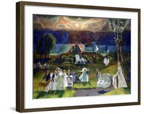 Summer Fantasy, 1924-George Wesley Bellows-Framed Giclee Print