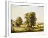 Summer Farm Scene, 1862-George Henry Durrie-Framed Giclee Print