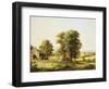 Summer Farm Scene, 1862-George Henry Durrie-Framed Giclee Print