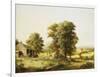 Summer Farm Scene-George Henry Durrie-Framed Giclee Print