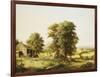 Summer Farm Scene-George Henry Durrie-Framed Giclee Print