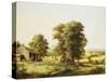 Summer Farm Scene-George Henry Durrie-Stretched Canvas