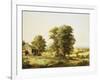 Summer Farm Scene-George Henry Durrie-Framed Giclee Print