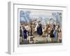 Summer Fashions for 1838, C1838-null-Framed Giclee Print