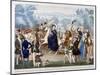 Summer Fashions for 1838, C1838-null-Mounted Giclee Print