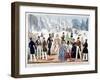 Summer Fashions for 1841, C1841-null-Framed Giclee Print