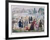 Summer Fashions for 1844-null-Framed Giclee Print