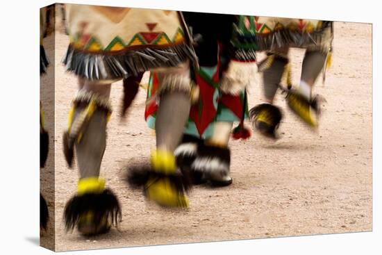 Summer Feast Day Celebration. Ohkay Owingeh Pueblo, New Mexico-Julien McRoberts-Stretched Canvas