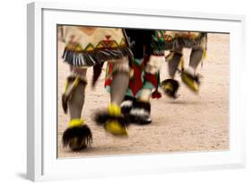 Summer Feast Day Celebration. Ohkay Owingeh Pueblo, New Mexico-Julien McRoberts-Framed Photographic Print