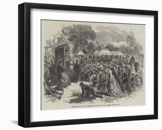 Summer Festival at the Earlswood Asylum for Idiots, Redhill-null-Framed Giclee Print