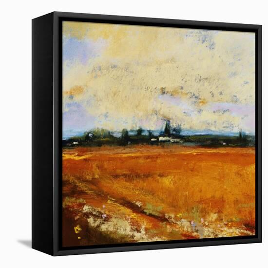 Summer Field-Lou Wall-Framed Stretched Canvas