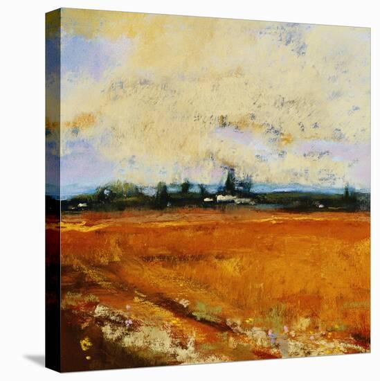 Summer Field-Lou Wall-Stretched Canvas