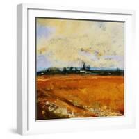 Summer Field-Lou Wall-Framed Giclee Print